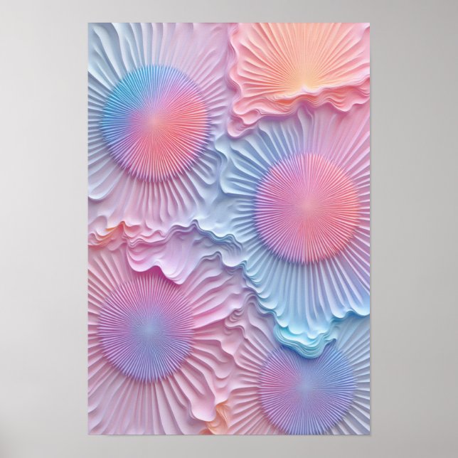 Ein Design mit einer triadischen Mischung aus Doll Poster (Vorne)