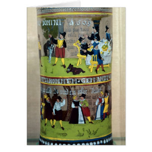 Ein Deutscher emailliertes Humpen