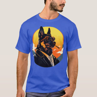 Ein deutsches Schäferkreisportrait T-Shirt