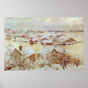 Ein Dezember-Tag c.1893 Poster