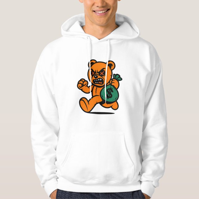 Ein Dieb Bär Hoodie (Vorderseite)