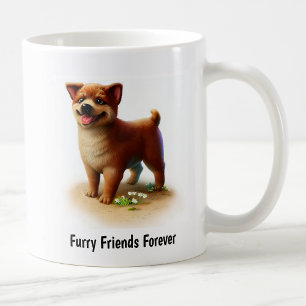 Ein digitales Bild eines Niedlichen australischen Kaffeetasse
