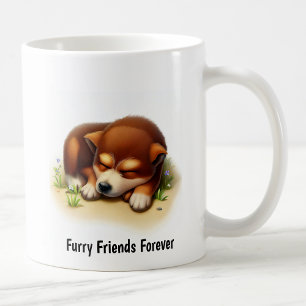Ein digitales Bild eines Niedlichen australischen Kaffeetasse