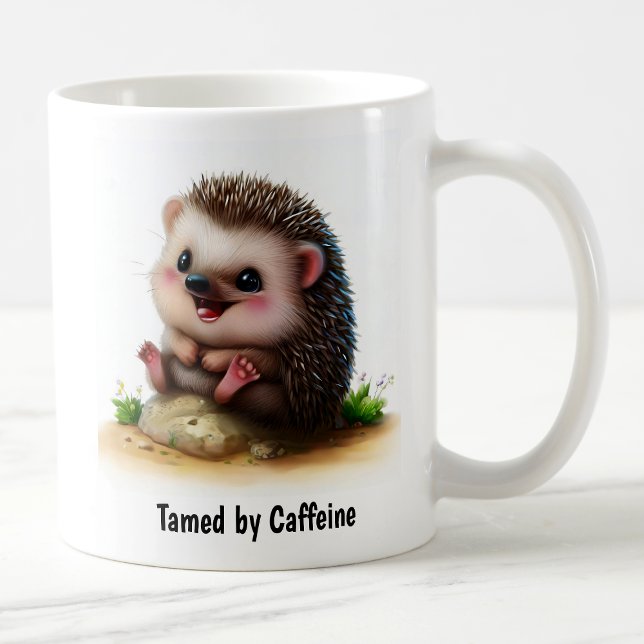 Ein digitales Bild eines Niedlichen Igels Kaffeetasse (Von Creator hochgeladen)