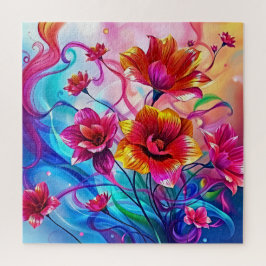 Ein digitales Kunstwerk eines Bouquets von Blume