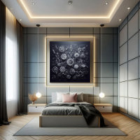 Ein digitales Modell mit mathematischen Gleichunge