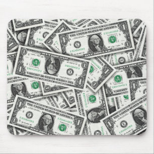 Ein-Dollar-Schein-Muster Mousepad