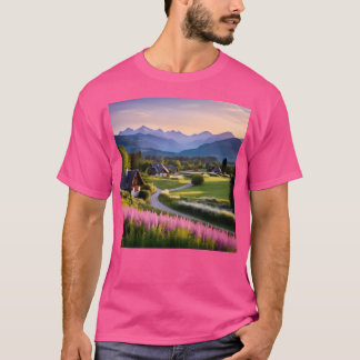 Ein Dorf Chiffon Top