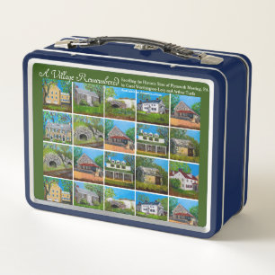 Ein Dorf erinnert an Plymouth Meeting Lunchbox