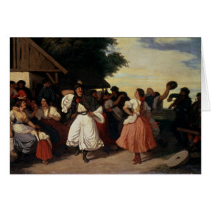 Ein Dorf-Hochzeits-Fest