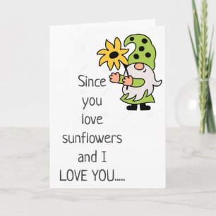 EIN DOZEN SONNENBLUMEN AM **UNSER JAHRESTAG** KARTE