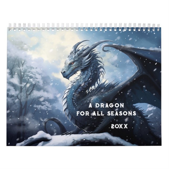 Ein Drache für alle Jahreszeiten Kalender (Titelbild)