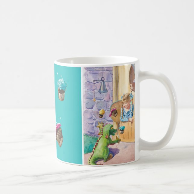 Ein Drache genannt Trouble Mug Kaffeetasse (Rechts)