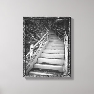 Ein dunkler Weg Leinwanddruck