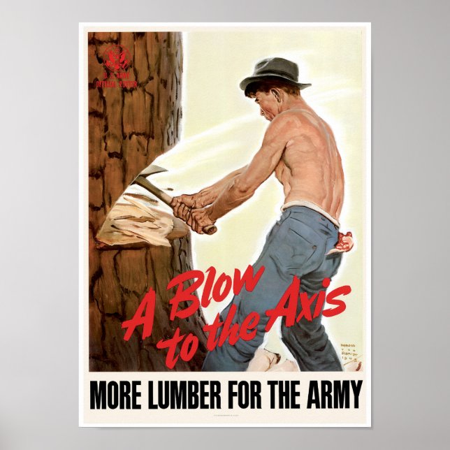 Ein Durchbruch zur Achse Poster (Vorne)