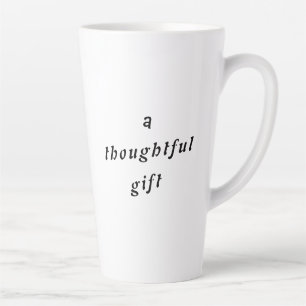 Ein durchdachtes Geschenk Quirky Pun Gift Friends Milchtasse