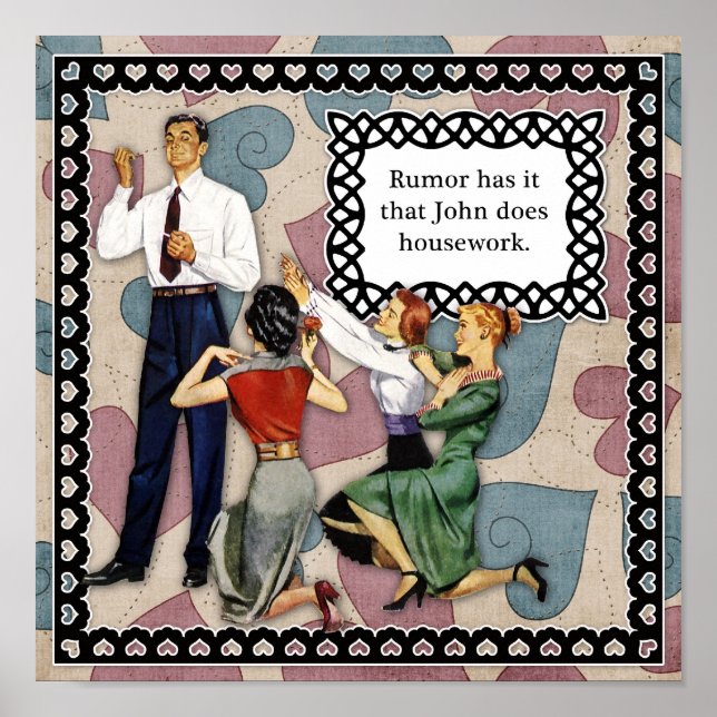 Ein echter Haken Poster (Vorne)