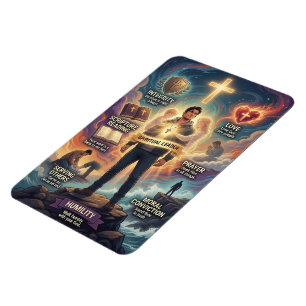 Ein echter Mann spirituell Magnet