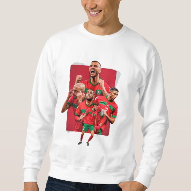 Ein echter Marokkaner   Sweatshirt (Vorderseite)