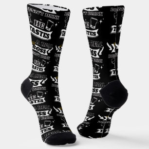 Ein echtes Boss-Zitat (für ihn) Socken