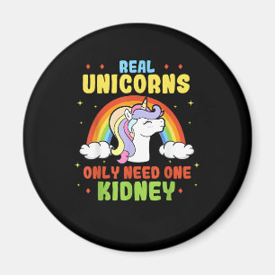 Ein echtes Einhorn braucht nur einen Organspender  Magnet