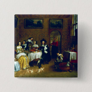 Ein edles Familien-Speisen Button