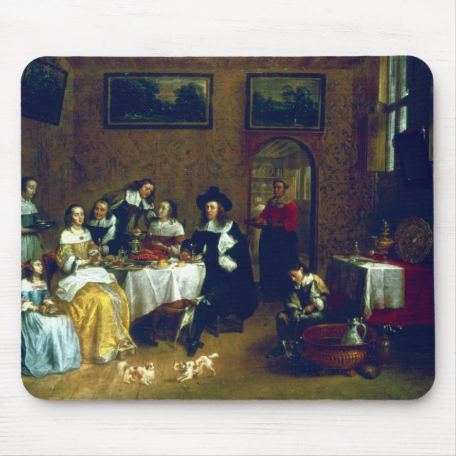 Ein edles Familien-Speisen Mousepad (Vorne)