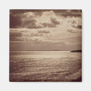 Ein Effekt des Sun, Normandie c.1857 (Sepia-Foto Magnet