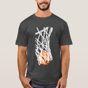 Ein einfaches dunkles T-Shirt für Männer