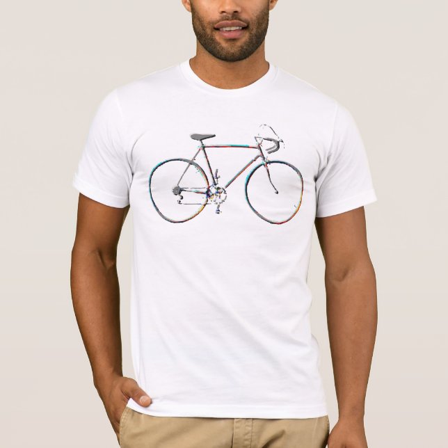 ein einfaches Fahrrad T-Shirt (Vorderseite)