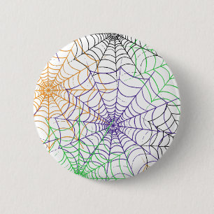 Ein einfaches Halloween-Webmuster Button