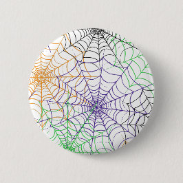 Ein einfaches Halloween-Webmuster Button