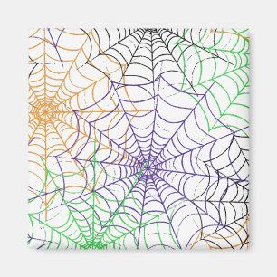 Ein einfaches Halloween-Webmuster Magnet