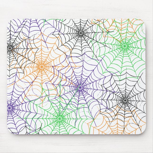Ein einfaches Halloween-Webmuster Mousepad (Vorne)