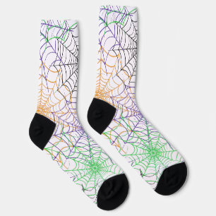 Ein einfaches Halloween-Webmuster Socken
