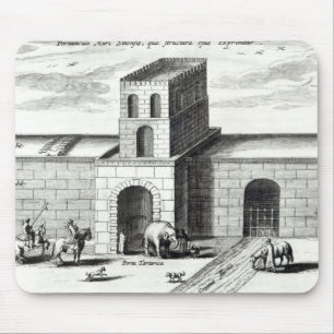 Ein Eingang in der Chinesischen Mauer Mousepad