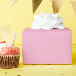 Ein einheitlicher, weicher rosa Hintergrund Geschenkpapier