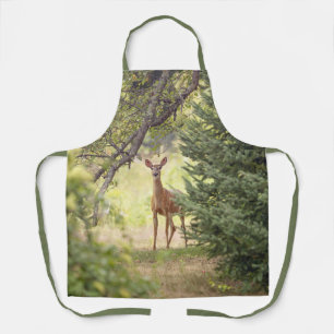 Ein einsamer Hirsch Schürze