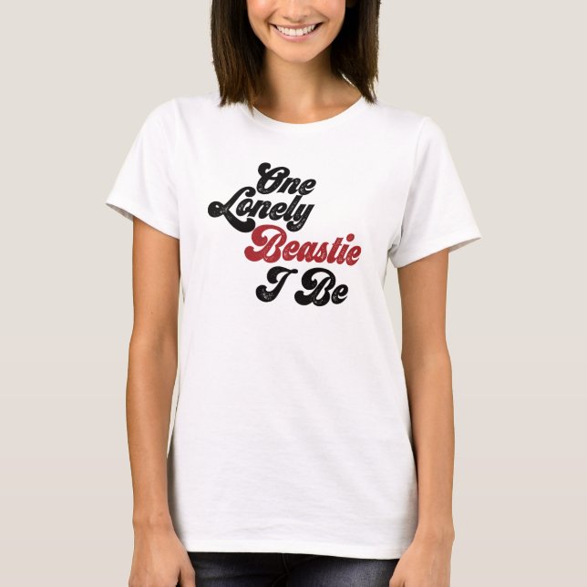 Ein einsamer Schrei, den ich bin. T-Shirt (Vorderseite)