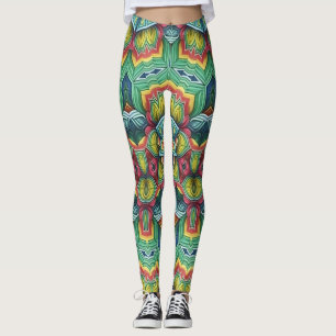 Ein einzigartiger mehrfarbiger Klassiker "Ratti_Cr Leggings