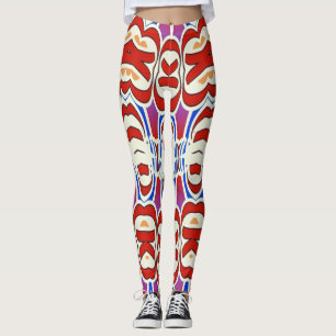 Ein einzigartiger mehrfarbiger Klassiker "Ratti_Cr Leggings