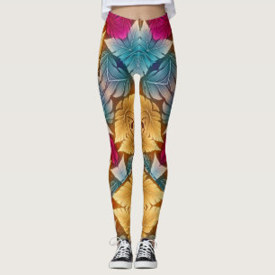 Ein einzigartiger niedlicher Multicolor "Ratti_Cre Leggings