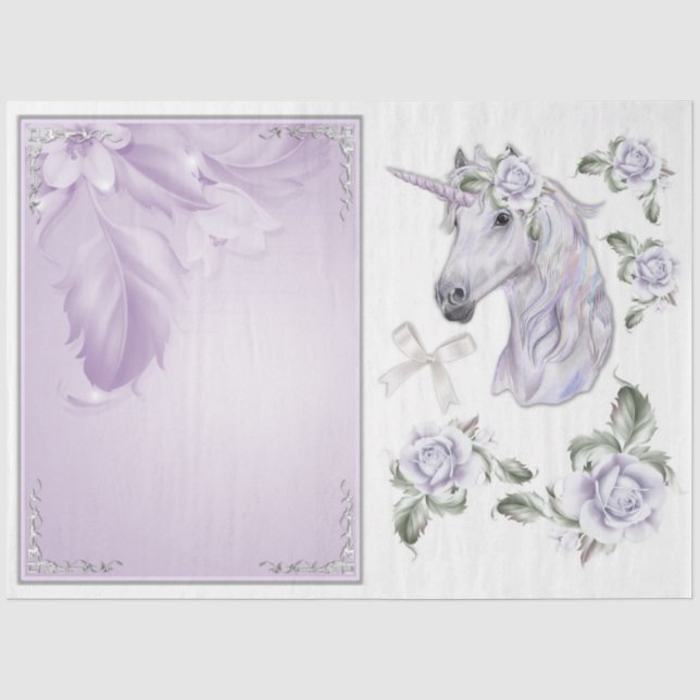 Ein einzigartiges Fantasy Serie Design 7 Seidenpapier (Vorderseite)