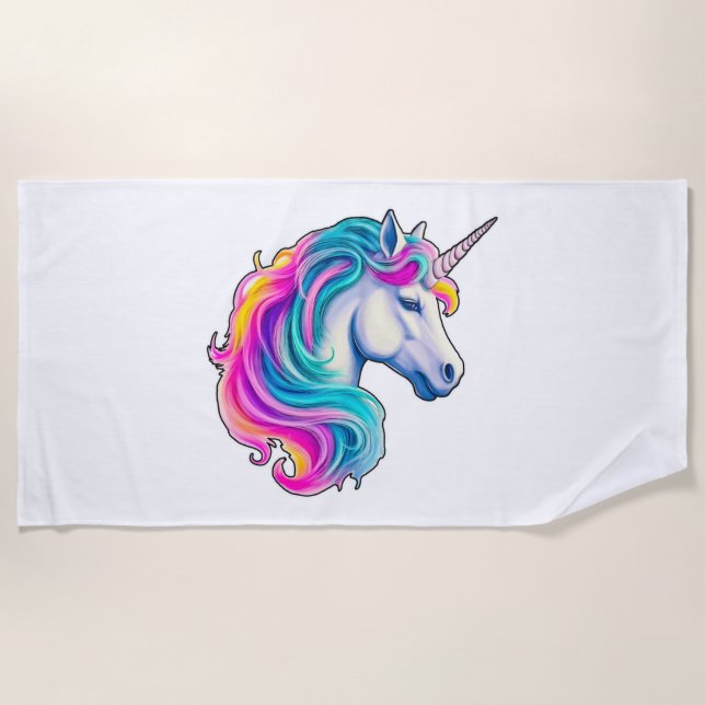 Ein einzigartiges Orn-fundamental Strandtuch (Vorderseite)