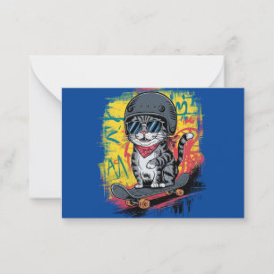 Ein einzigartiges und lustiges Design mit einer st Mitteilungskarte