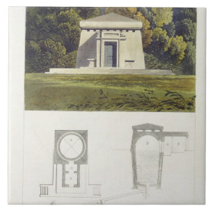 Ein Eis-Haus, von Ackermanns 'Behälter von Künst Fliese