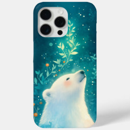 Ein Eisbär in ruhiger Nacht Case-Mate iPhone Hülle