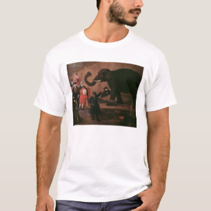 Ein Elefant gezeigt in Venedig (Öl auf Leinwand) T-Shirt