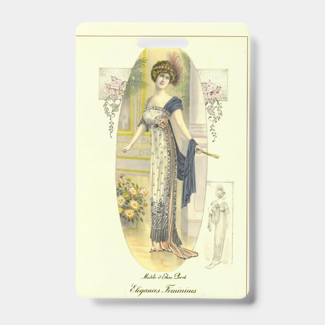 Ein elegantes, Personalisiertes Lesezeichen der Mo Ausweis (Vorderseite)