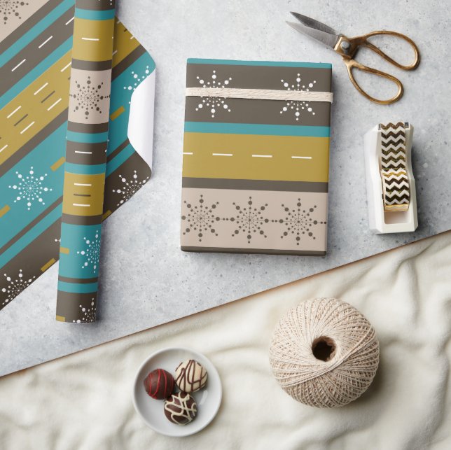 Ein elegantes Weihnachten Geschenkpapier (Basteln)